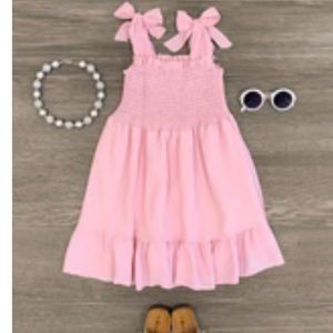 NWOT Pastel Tie Shoulder Dress size 10-12